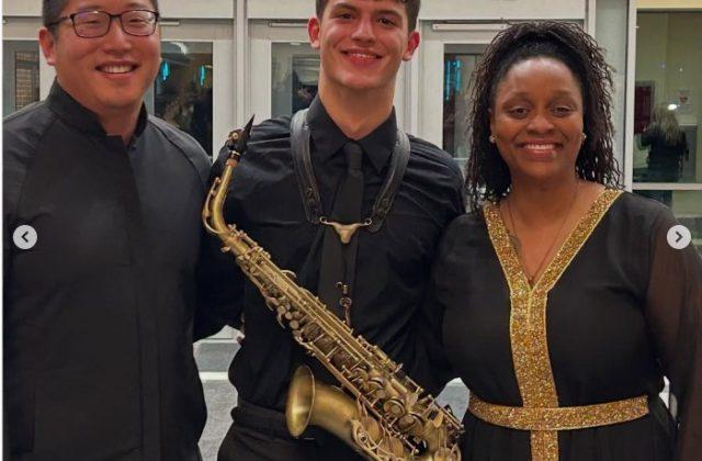 Jake Ruth Plays with Towson Honor Band